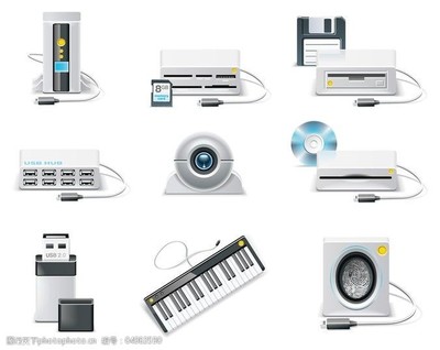 電子產品矢量圖