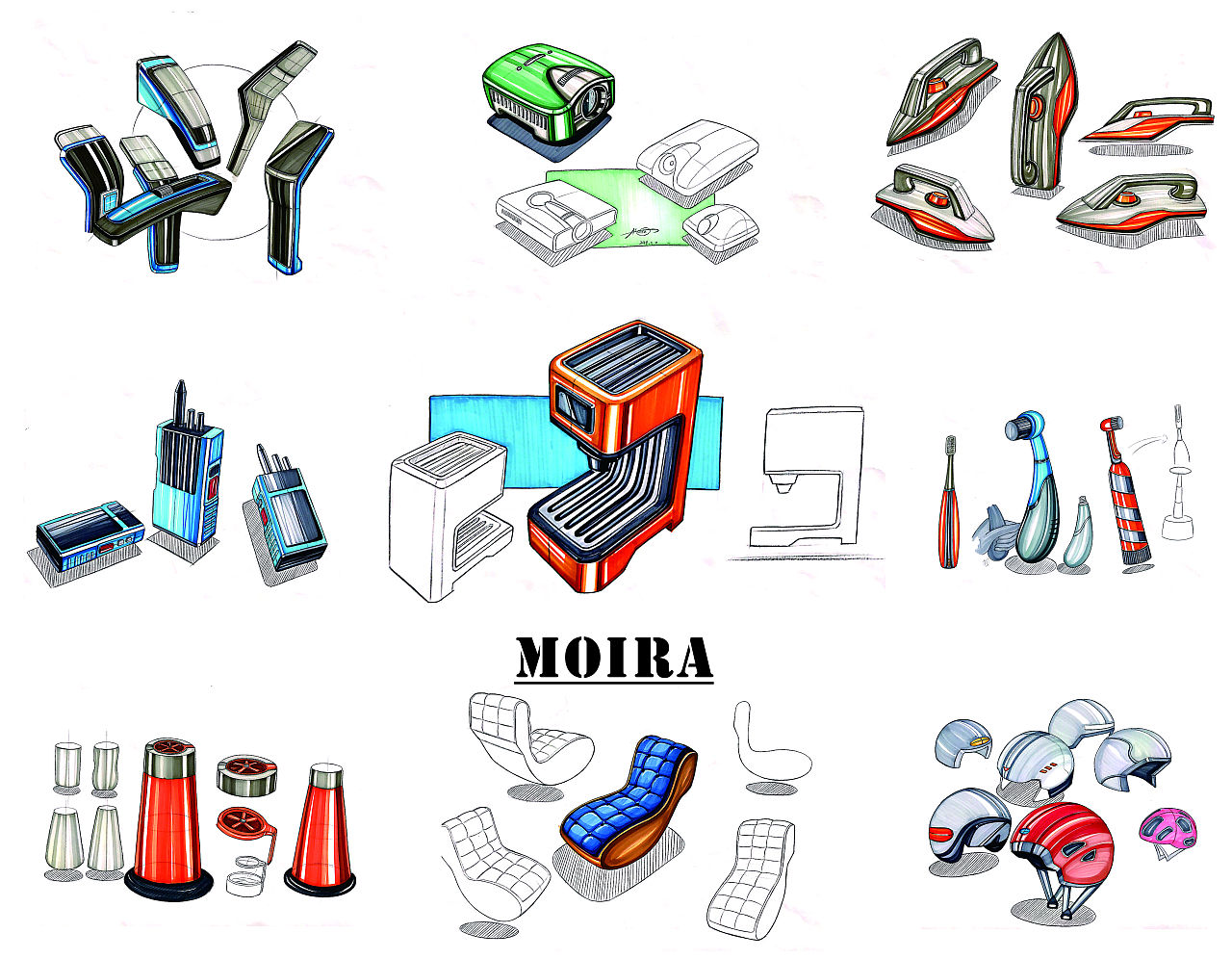 產品設計手繪|工業/產品|電子產品|moira茸 - 臨摹作品 